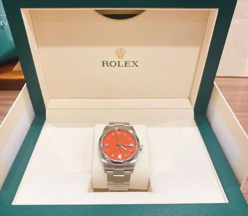 ロレックスコーラルレッド