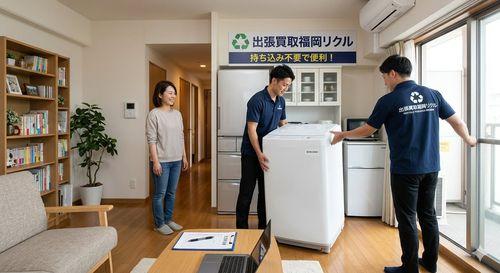 出張買取は「持ち込み不要」で便利なサービスです