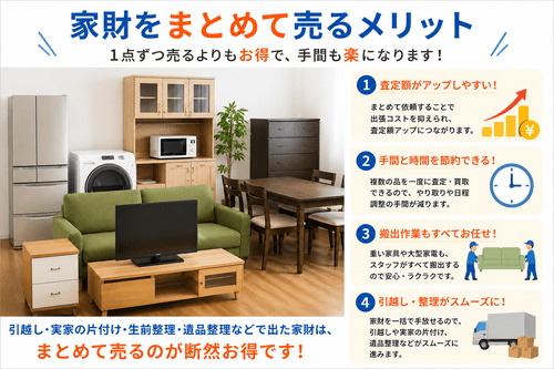 福岡リクルにまとめて売るメリット